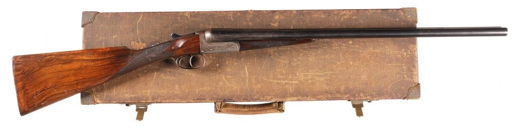 49117 J. Venables & Son Boxlock Ejector SxS Shotgun 12GA