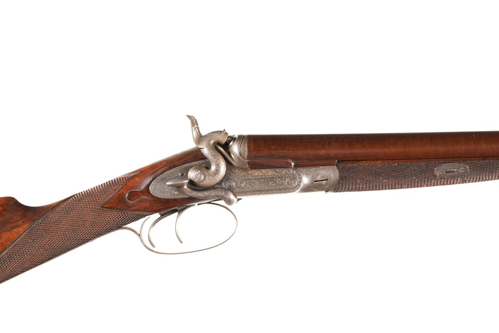 *SOLD* J, Fairman Side Lever Hammer Double SxS Shotgun 12 GA