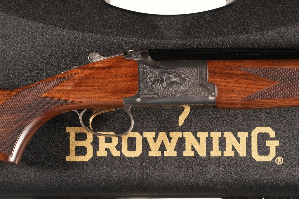 50025 Browning Left Hand B525 Game Gr 1 O/U Shotgun 12 GA