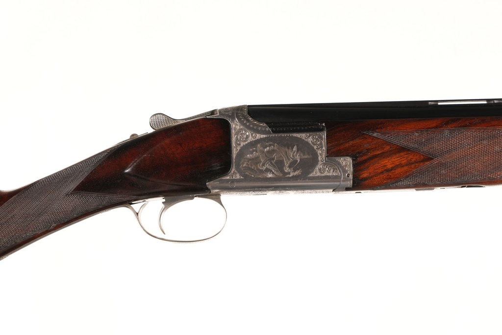 50951 JM Florent engraved Browning B2G O/U Shotgun 12 GA