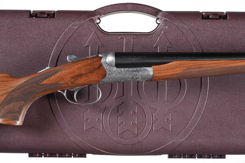Beretta 486 Deep Relief Engraved Side-by-Side Shotgun, 20 Gauge (As New)
