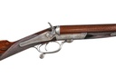 Charles Lancaster Slide-And-Drop Patent SxS Shotgun 12GA