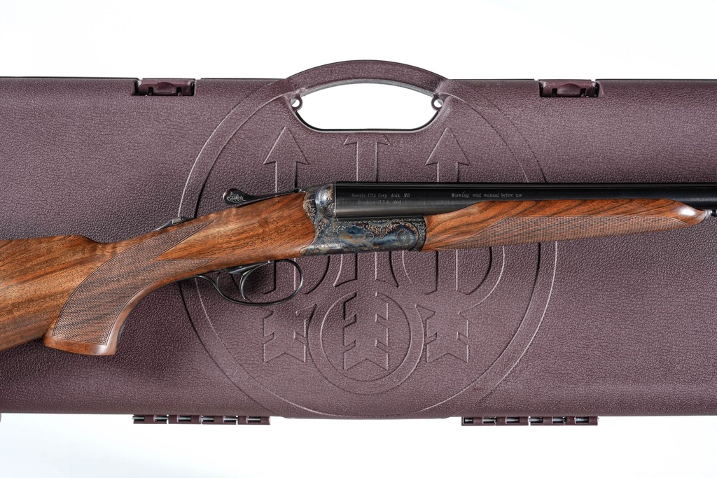 Beretta 486 Cased SxS Shotgun 20 Ga