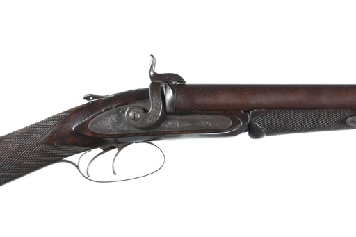 60825 Westley Richards Pull Lever SxS Shotgun 12 Ga, Pin Fire