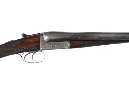 61383 Thomas Johnson & Sons Boxlock Ejector SxS Shotgun 12ga