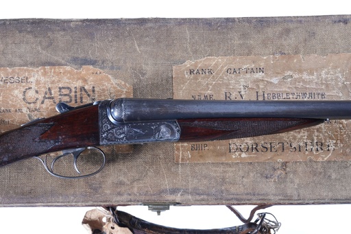 61537 B.S.A./ Wilkinson Boxlock Ejector SxS Shotgun 12ga