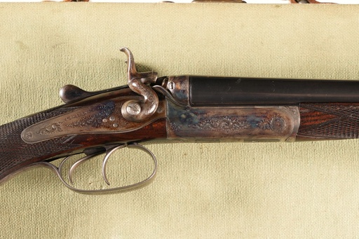 [63167] 63167 T. HORSLEY & SON SIDE LOCK HAMMER DOUBLE Shotgun 410