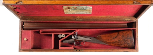 [46187] Purdey Thumb Lever Opener SxS Shotgun 12ga