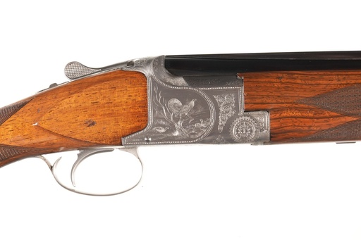 [62482] Browning J. Lewanczyk engraved B2 Superposed O/U Shotgun 12ga