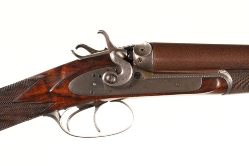 [63174] 63174 WILLIAM POWELL & SON Lift Up Top Lever Shotgun 12ga