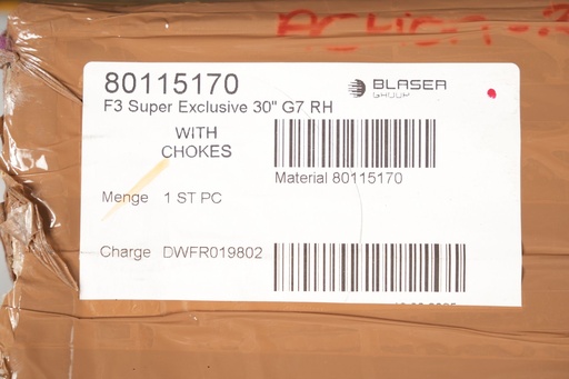 [53152] Blaser F3 Super RHG7 O/U Shotgun