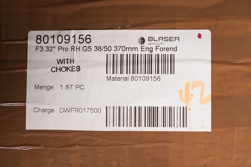 [53131] *SOLD* Blaser F3 Pro RH G5 O/U Shotgun 12ga